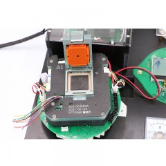 QFP200-0.5间距合金探针翻盖旋钮测试架