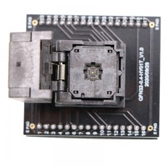QFN32-0.4-4×4mm双层板翻盖弹片烧录座