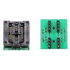 SOP2x8(20)-1.27下压式弹片烧录座
