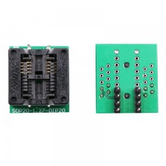 SOP8(20)-1.27mm间距下压式弹片烧录座