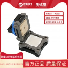 BGA900-1.0间距合金探针翻盖旋钮测试座