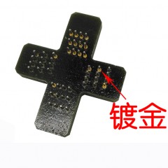 QFP48-0.5mm老化座端子板