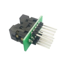 MSOP10pin-0.5mm烧录座-SSOP10带PCB板烧写编程座