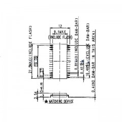 OTS32pin-1.27mm芯片老化测试座