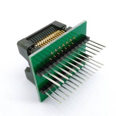 ots28(28)pin-1.27mm下压烧录座