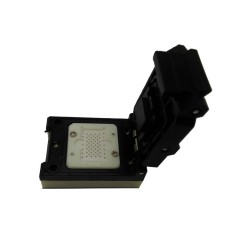 LGA52pin存储芯片IC nand flash翻盖探针测试座