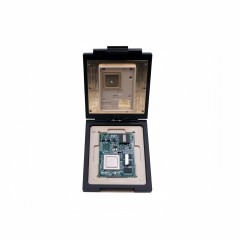 定制品 邮票孔240-1.1 车载计算芯片测试座 AI边缘模块测试夹具