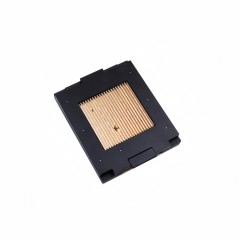 定制品 邮票孔240-1.1 车载计算芯片测试座 AI边缘模块测试夹具